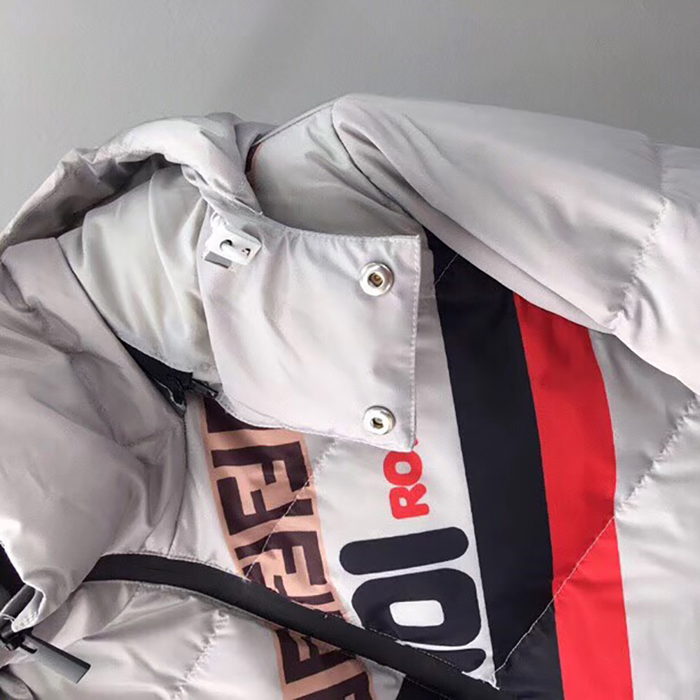 Fendi x fila puffer 2025 jacket