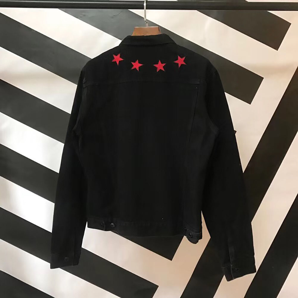 Givenchy star denim jacket sale